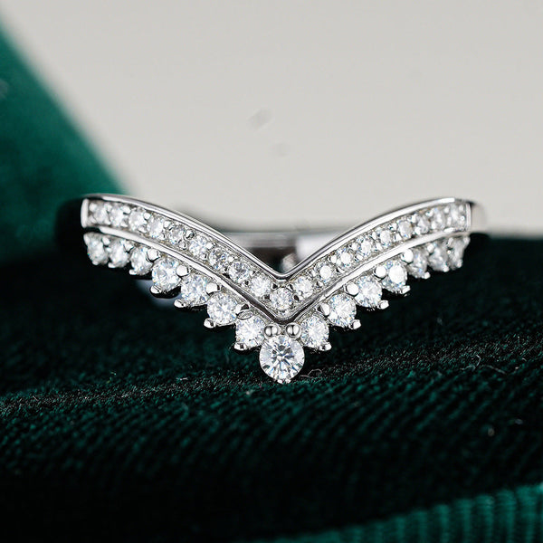 LUXE TIARA MOISSANITE ANELLO